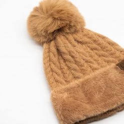 Soft Cozy Tan CC Beanie Accessories