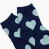 Shoetopia Accessories Large Heart Quarter Socks