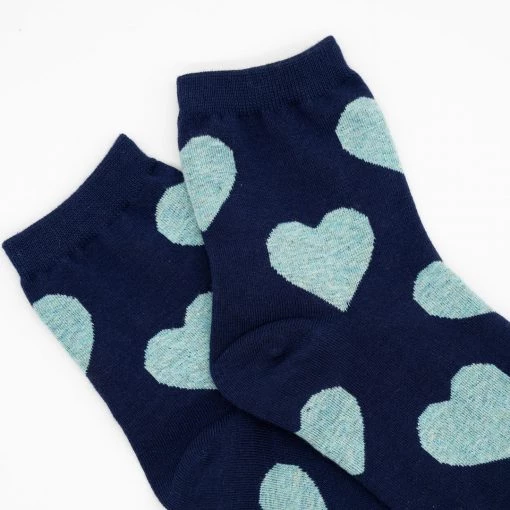 Shoetopia Accessories Large Heart Quarter Socks
