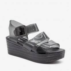 Forever Retro 90's-Inspired Jelly Platform Sandals Newest Arrivals