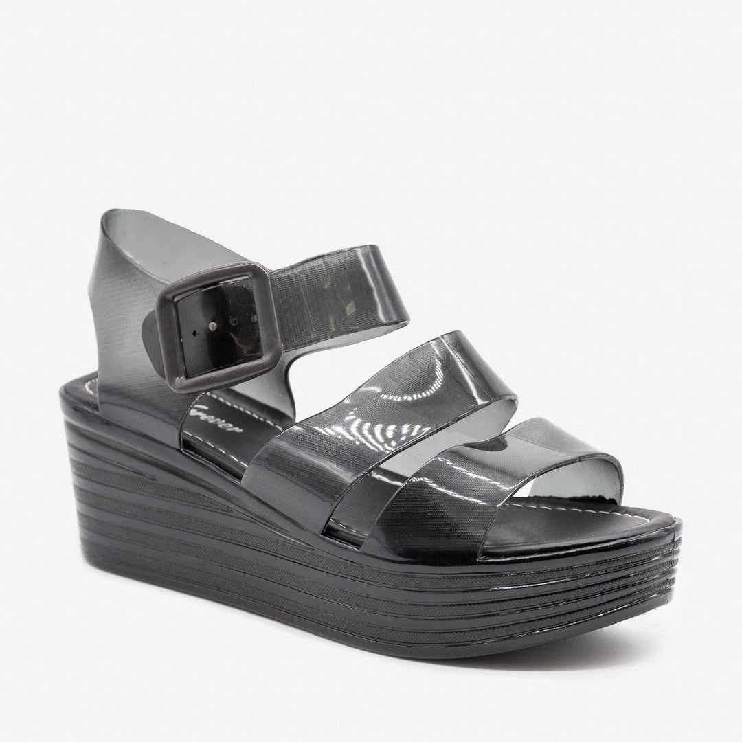 Forever Retro 90's-Inspired Jelly Platform Sandals Newest Arrivals 2 Forever Retro 90's-Inspired Jelly Platform Sandals Newest Arrivals