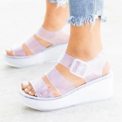 Forever Retro 90's-Inspired Jelly Platform Sandals Newest Arrivals 15 Forever Retro 90's-Inspired Jelly Platform Sandals Newest Arrivals