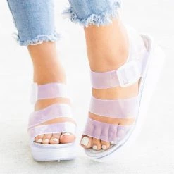 Forever Retro 90's-Inspired Jelly Platform Sandals Newest Arrivals 14 Forever Retro 90's-Inspired Jelly Platform Sandals Newest Arrivals