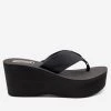 Soda Shoes Platform Thong Sandals