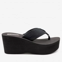 Soda Shoes Platform Thong Sandals