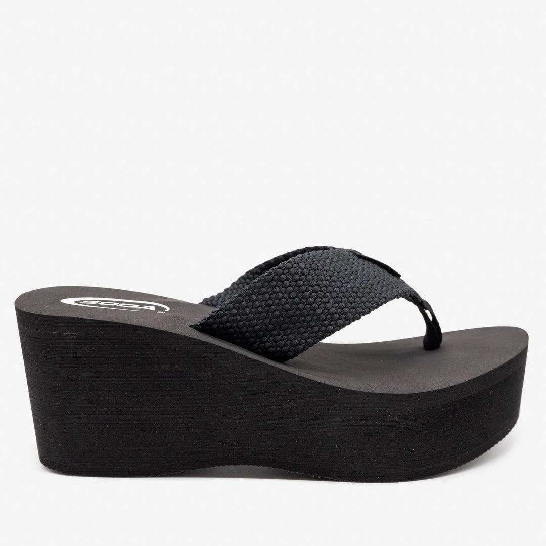 Soda Shoes Platform Thong Sandals 1 Soda Shoes Platform Thong Sandals