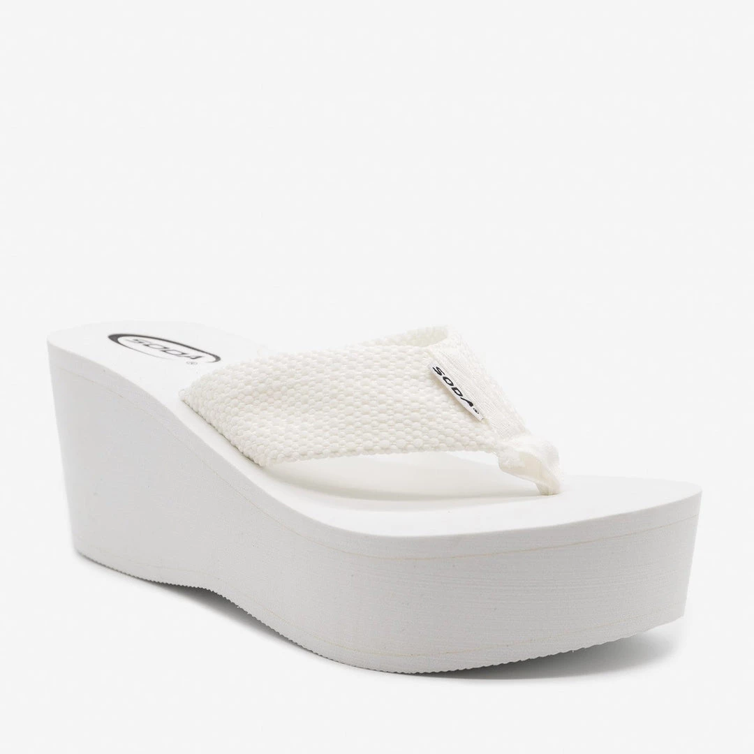 Soda Shoes Platform Thong Sandals 3 Soda Shoes Platform Thong Sandals