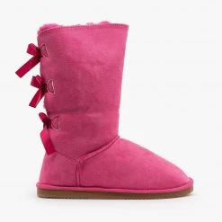 Unbranded/Generic Adorable Back-Bow Comfort Boots Newest Arrivals