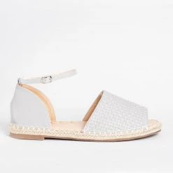 CCOCCI Adorable Basketweave Espadrille Flats
