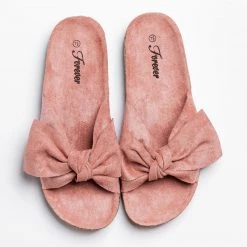Forever Newest Arrivals Adorable Bow Slides