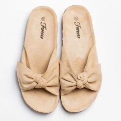 Forever Newest Arrivals Adorable Bow Slides 10 Forever Newest Arrivals Adorable Bow Slides