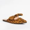 AMS Shoes Adorable Bow Slip-On Flats