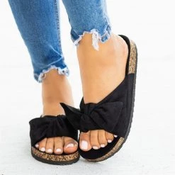 Cape Robbin Adorable Bow Tie Slides 16 Cape Robbin Adorable Bow Tie Slides