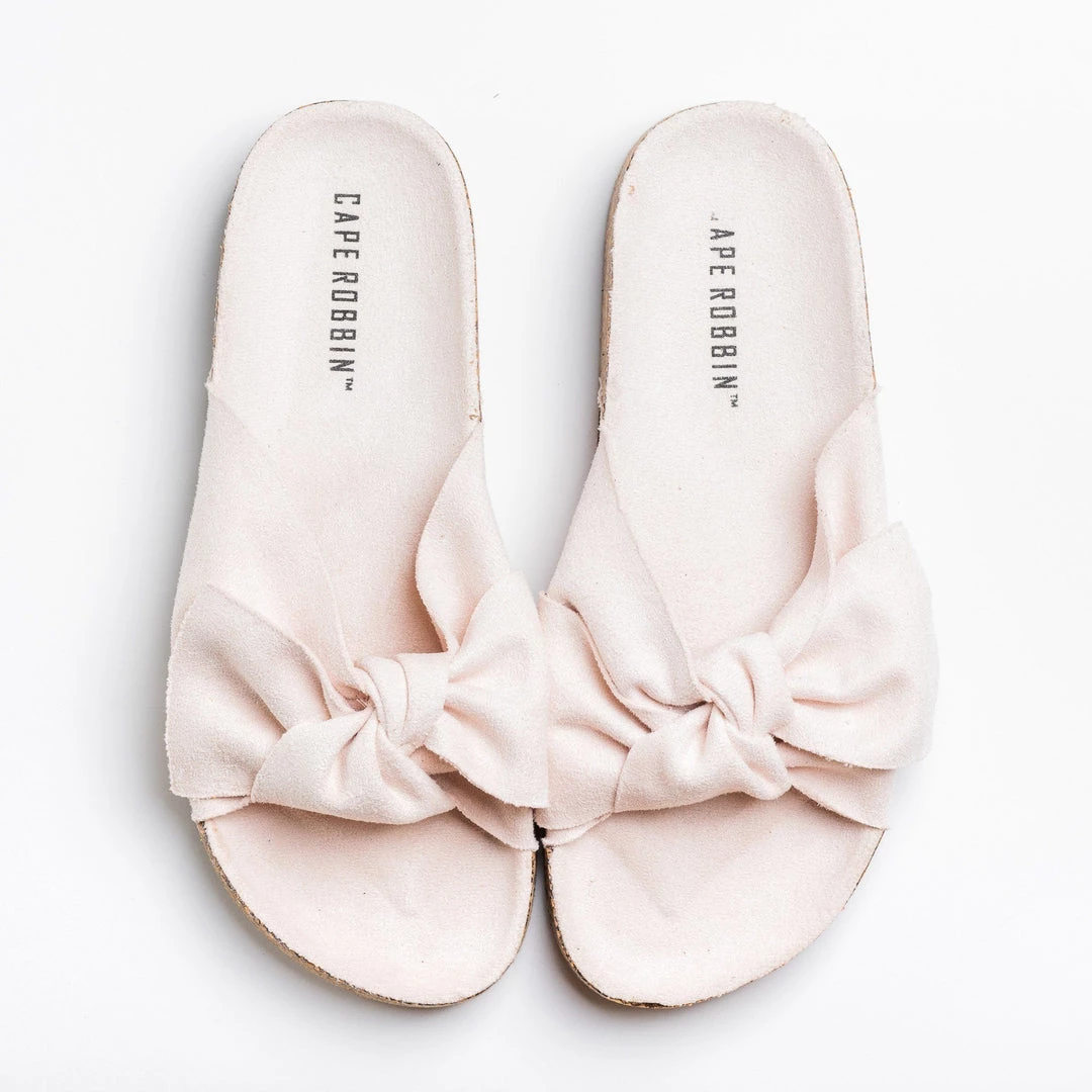 Cape Robbin Adorable Bow Tie Slides 2 Cape Robbin Adorable Bow Tie Slides
