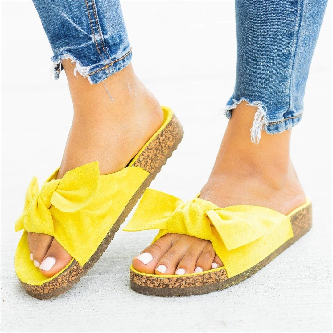 Cape Robbin Adorable Bow Tie Slides 10 Cape Robbin Adorable Bow Tie Slides