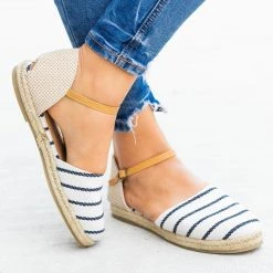 Bamboo Shoes Newest Arrivals Adorable D'Orsay Espadrille Flats