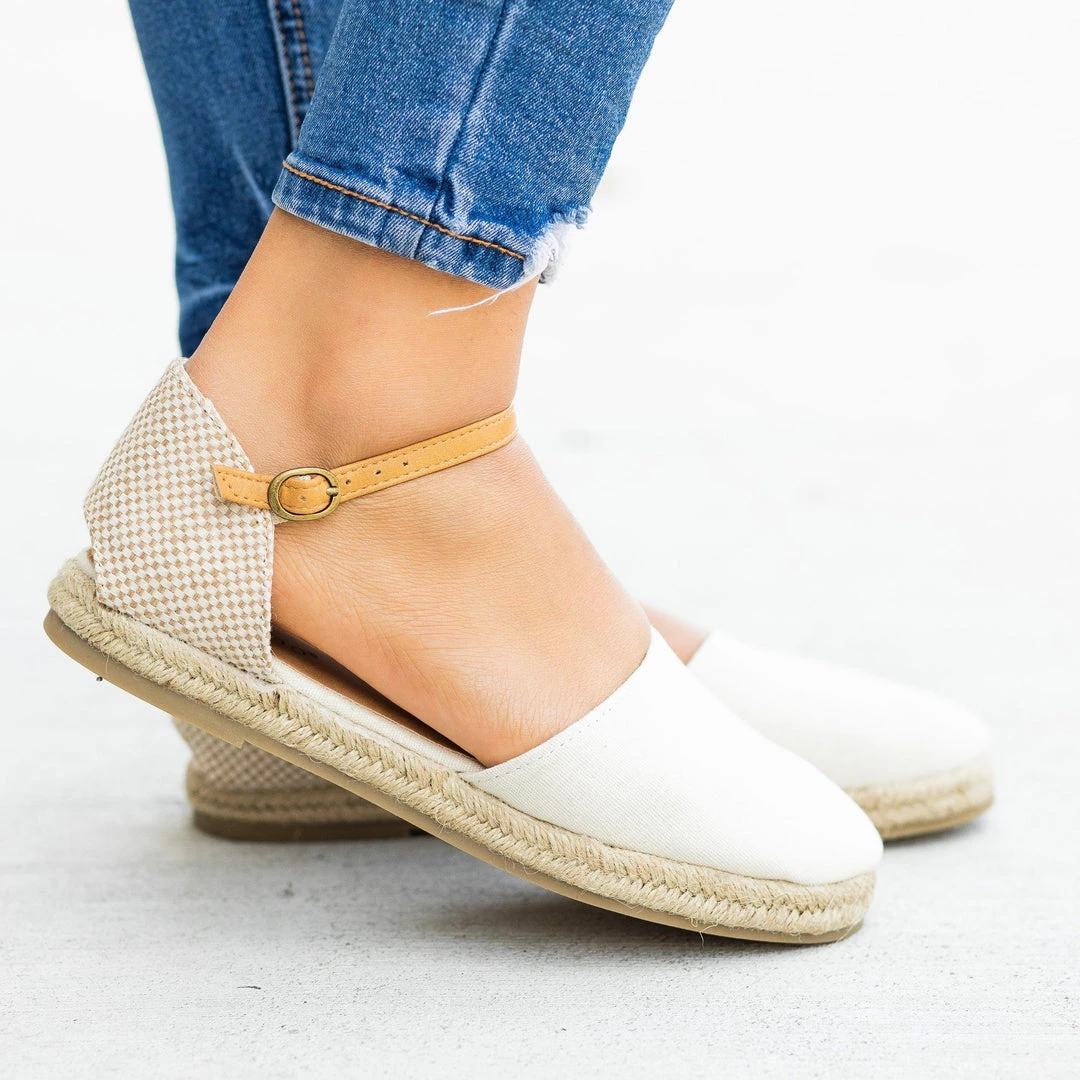 Bamboo Shoes Newest Arrivals Adorable D'Orsay Espadrille Flats 7 Bamboo Shoes Newest Arrivals Adorable D'Orsay Espadrille Flats
