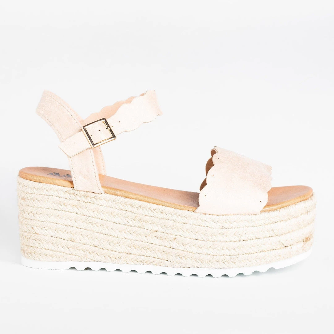 AMS Shoes Adorable Espadrille Platform Sandals 2 AMS Shoes Adorable Espadrille Platform Sandals
