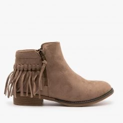 Bella Marie Adorable Fringe Booties Newest Arrivals