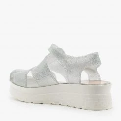 Refresh Adorable Glitter Jelly Platform Sandals Newest Arrivals