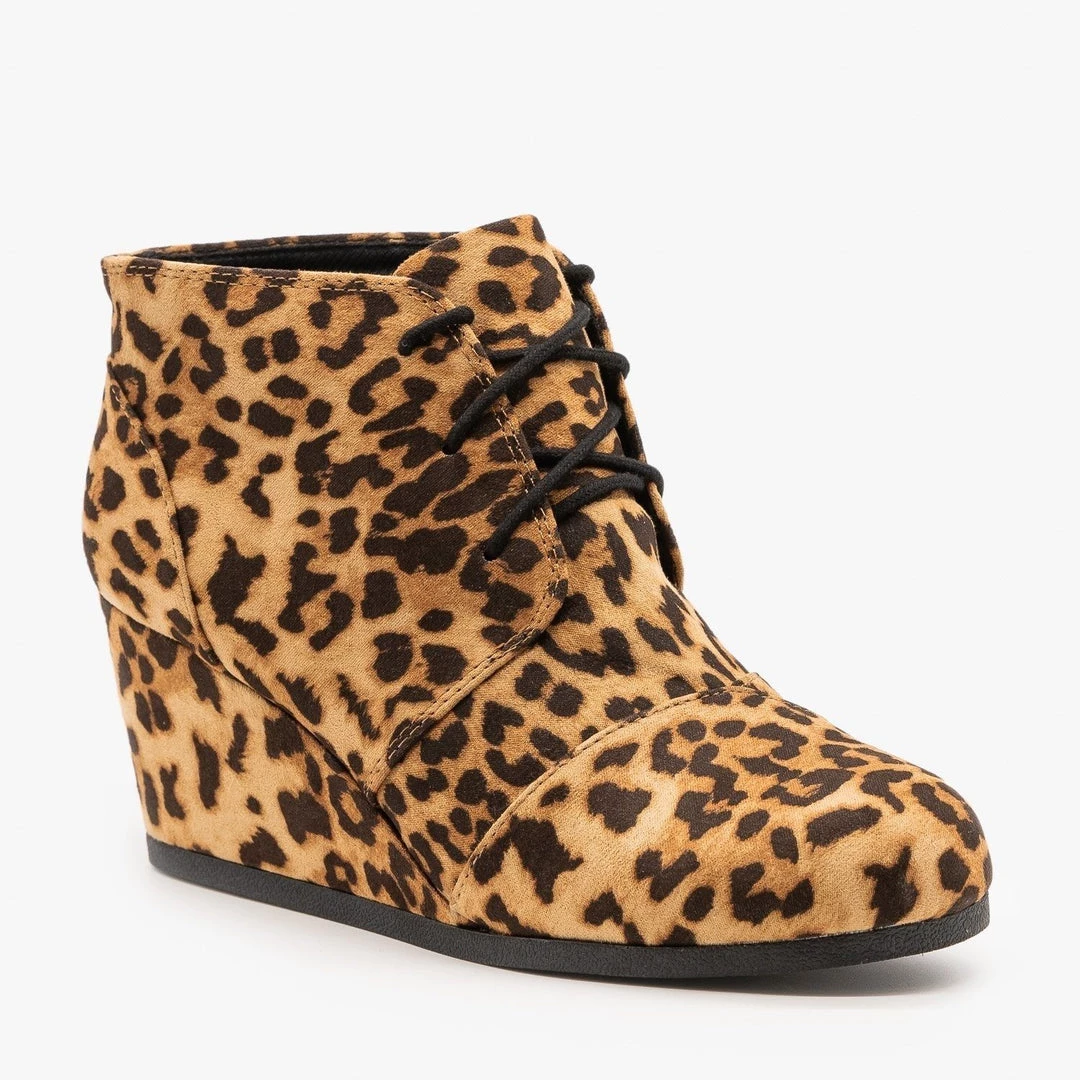 City Classified Shoes Newest Arrivals Adorable Lace-Up Bootie Wedges FINAL SALE 2 City Classified Shoes Newest Arrivals Adorable Lace-Up Bootie Wedges FINAL SALE