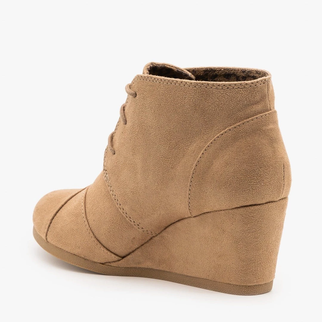 City Classified Shoes Newest Arrivals Adorable Lace-Up Bootie Wedges FINAL SALE 6 City Classified Shoes Newest Arrivals Adorable Lace-Up Bootie Wedges FINAL SALE