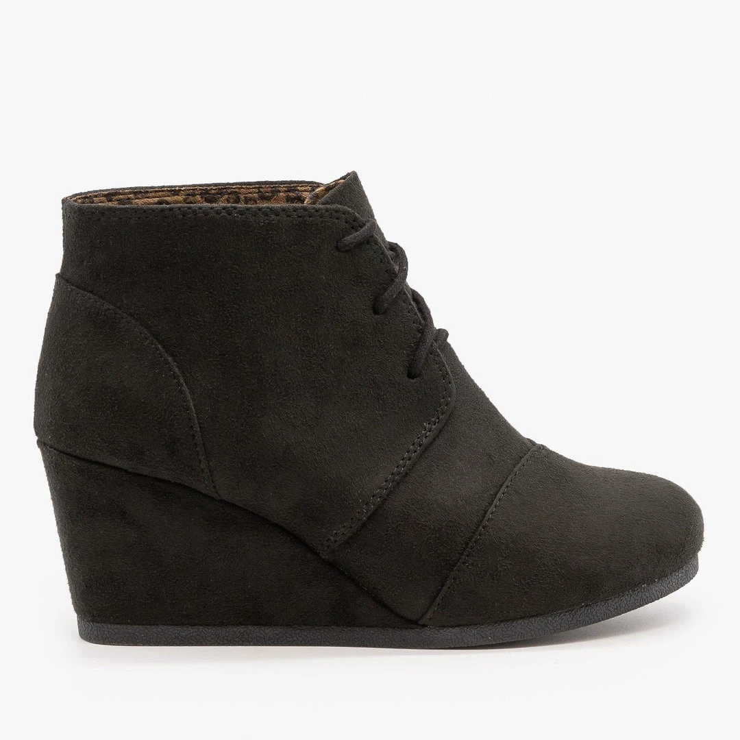 City Classified Shoes Newest Arrivals Adorable Lace-Up Bootie Wedges FINAL SALE 10 City Classified Shoes Newest Arrivals Adorable Lace-Up Bootie Wedges FINAL SALE