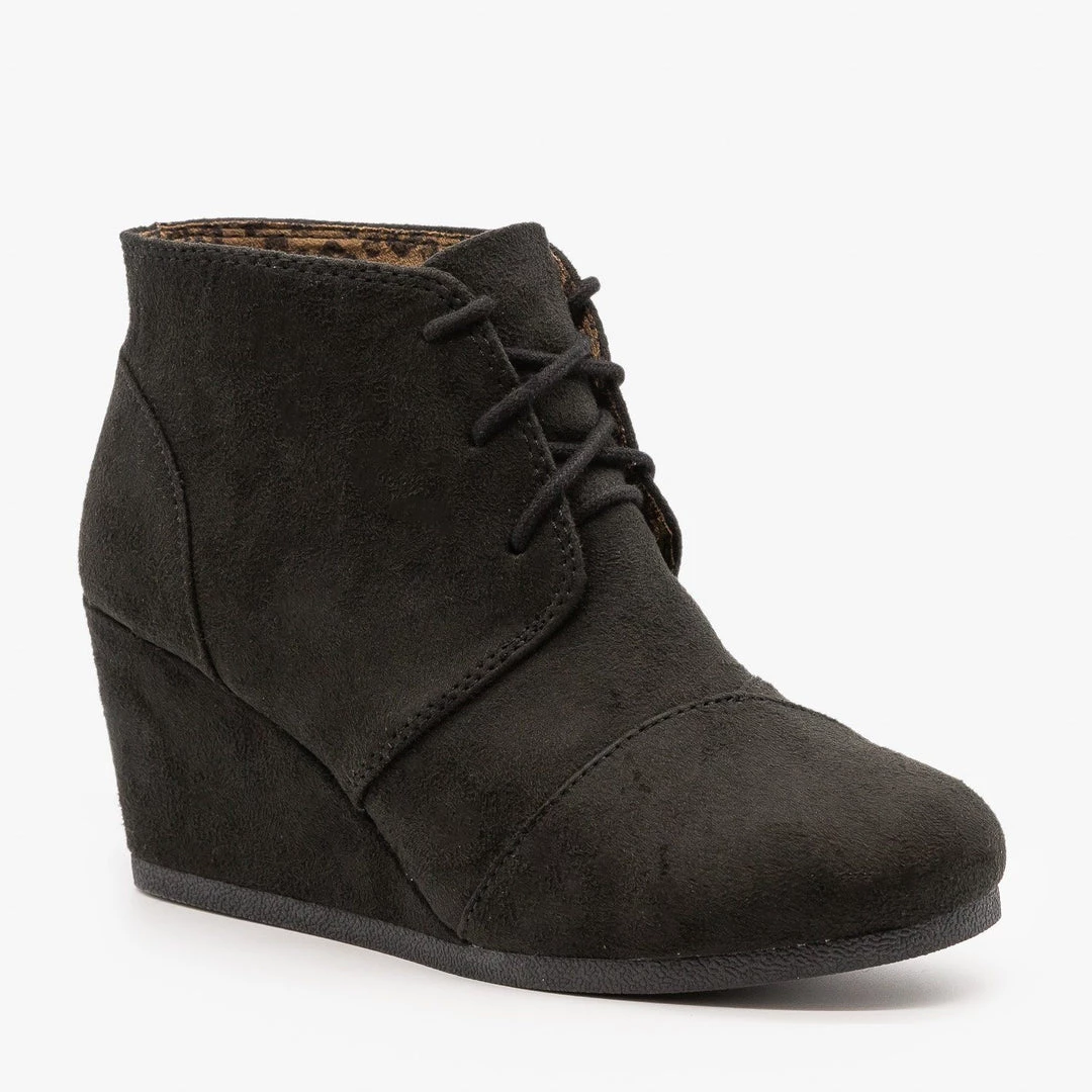 City Classified Shoes Newest Arrivals Adorable Lace-Up Bootie Wedges FINAL SALE 11 City Classified Shoes Newest Arrivals Adorable Lace-Up Bootie Wedges FINAL SALE