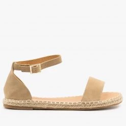 Bella Marie Newest Arrivals Adorable Open-Toe Espadrille Sandals