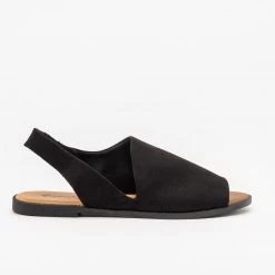 Qupid Shoes Adorable Open-Toed Slingback Flats 11 Qupid Shoes Adorable Open-Toed Slingback Flats