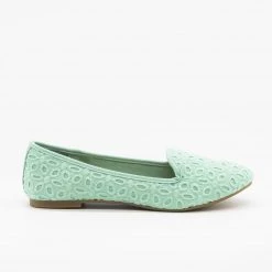 Bamboo Shoes Newest Arrivals Adorable Pastel Eyelet Loafer Flats 19 Bamboo Shoes Newest Arrivals Adorable Pastel Eyelet Loafer Flats