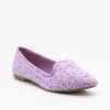 Bamboo Shoes Newest Arrivals Adorable Pastel Eyelet Loafer Flats