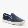 Qupid Shoes Adorable Velvet Slip-On Sneakers