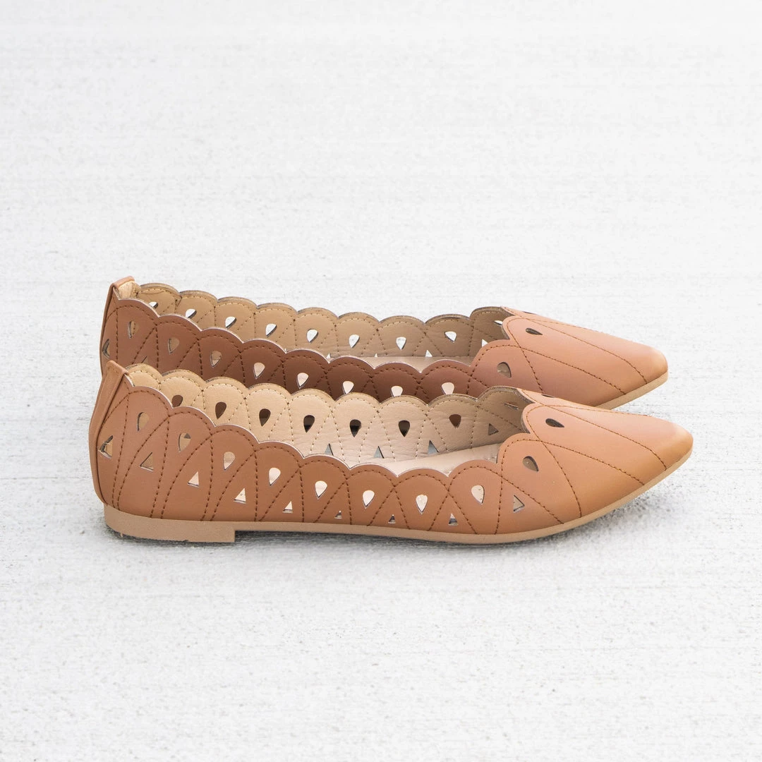 Forever Alicia Scalloped Edge Flats Newest Arrivals 1 Forever Alicia Scalloped Edge Flats Newest Arrivals