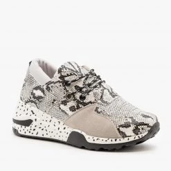 La Sheelah Shoes Animal Print 90's-Inspired Sneakers Newest Arrivals