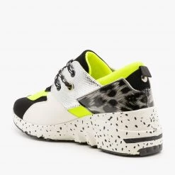 La Sheelah Shoes Animal Print 90's-Inspired Sneakers Newest Arrivals