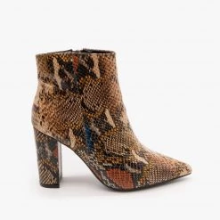 Bamboo Shoes Animal Print Ankle Booties FINAL SALE Newest Arrivals
