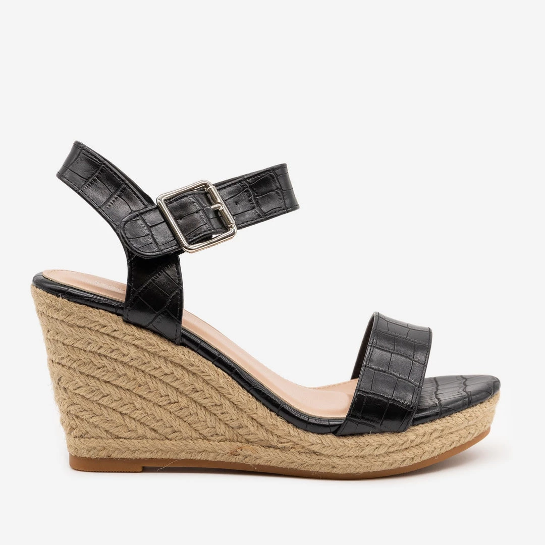 Top Moda Animal Print Espadrille Wedges 1 Top Moda Animal Print Espadrille Wedges