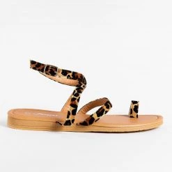Forever Newest Arrivals Animal Print Fashionista Sandals