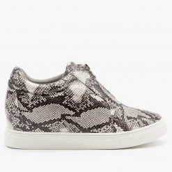 Forever Animal Print Sneaker Wedges Newest Arrivals