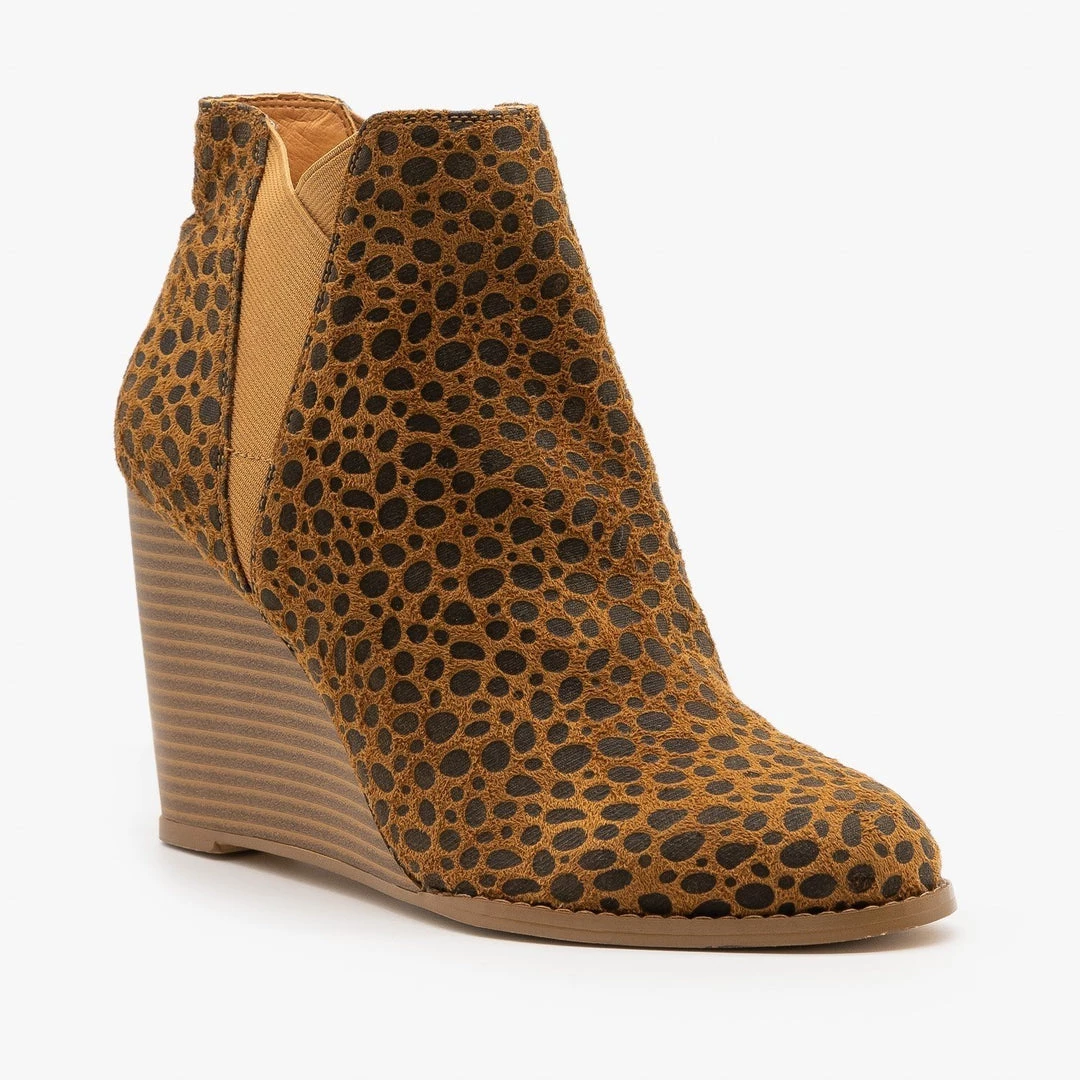 Mata Animal Print V Cut Booties Newest Arrivals 1 Mata Animal Print V Cut Booties Newest Arrivals