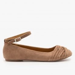 Lovmark Newest Arrivals Ankle Strap Ballet Flats