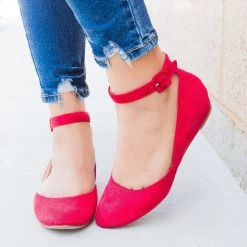 Refresh Newest Arrivals Ankle Strap Ballet Flats 70 Refresh Newest Arrivals Ankle Strap Ballet Flats