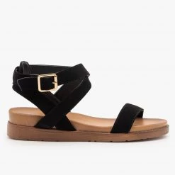 Top Moda Ankle Wrapped Classic Sandals
