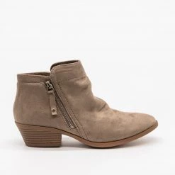 Soda Shoes Ankle Zipper Booties FINAL SALE Newest Arrivals