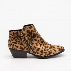 Soda Shoes Ankle Zipper Booties FINAL SALE Newest Arrivals