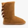 Forever Newest Arrivals Back Bow Comfort Boots