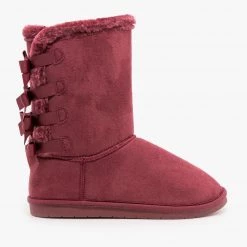Forever Newest Arrivals Back Bow Comfort Boots