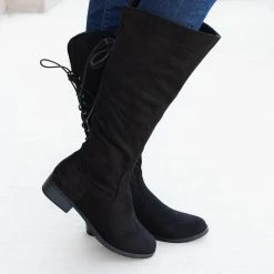 Cherish Newest Arrivals Back Tie Boots