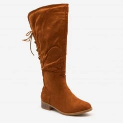 Cherish Newest Arrivals Back Tie Boots